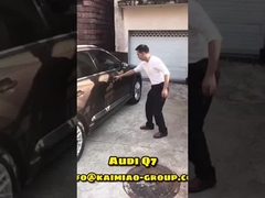 오토마틱 배포와 함께 아우디 Q7 안티 핑치 파워 러닝 보드